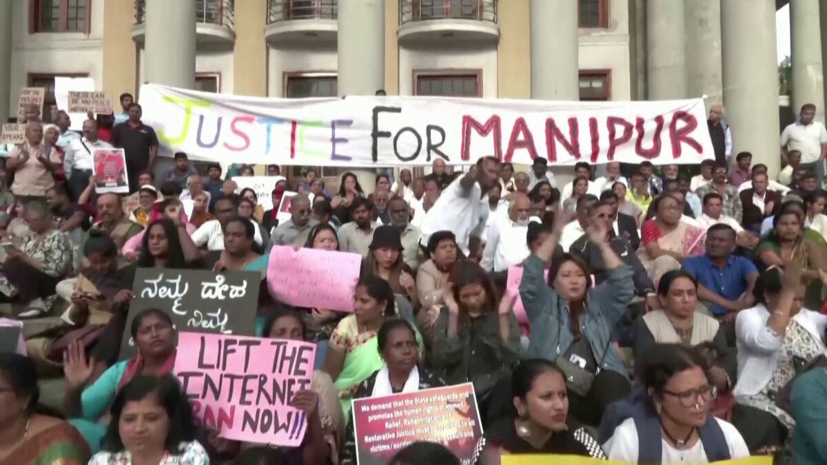 Mass Protests Erupt In India Following Manipur Sexual Assault Incident