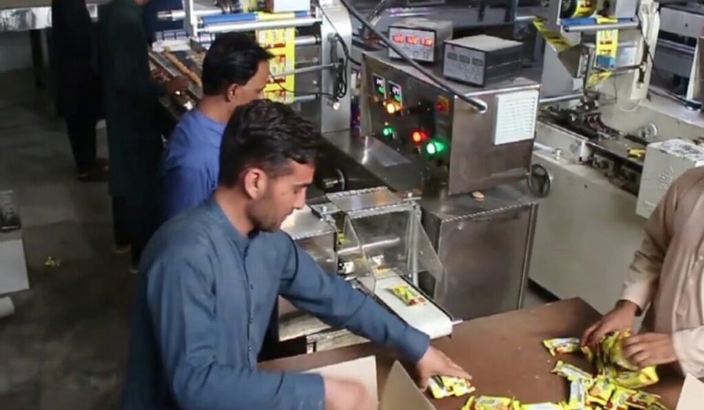 Nangarhar biscuit factory producing 10 tons of sweet treats a day Amu TV