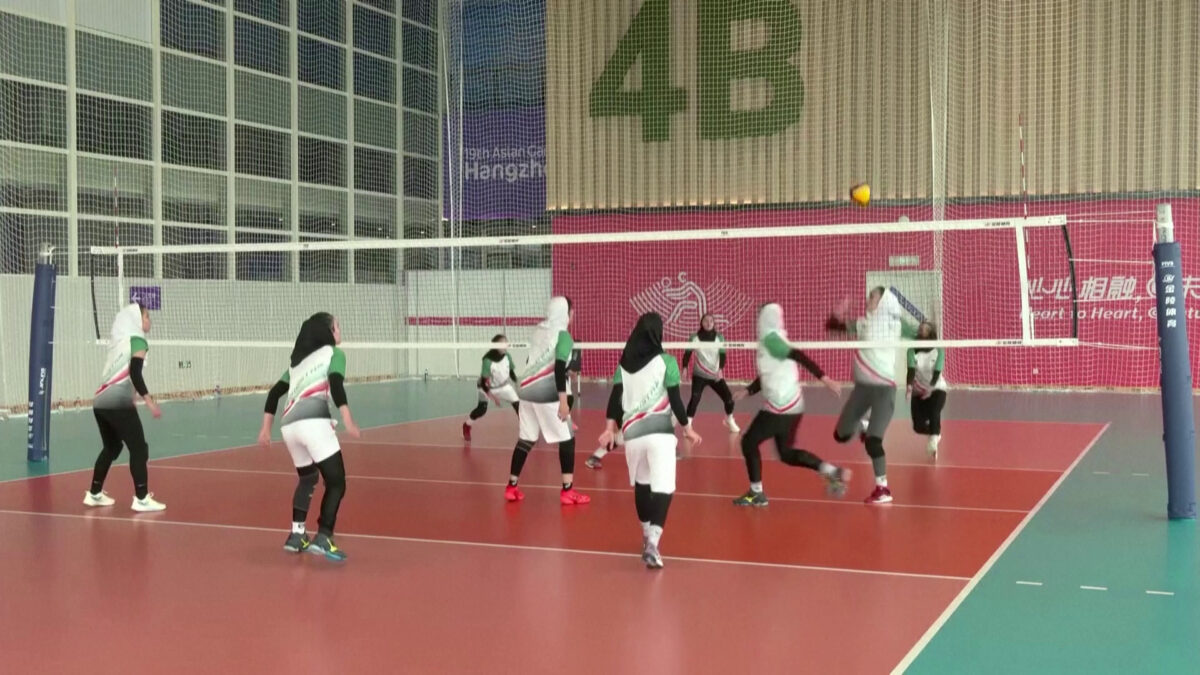 Womens volleyball team defies Taliban at Asian Games Amu TV