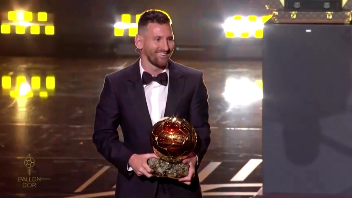 Lionel Messi Wins His Record Eighth Ballon d'Or for Argentina's