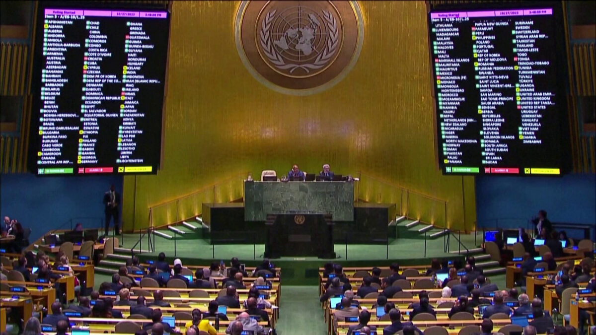 UN General Assembly Adopts Resolution Urging Immediate Humanitarian ...