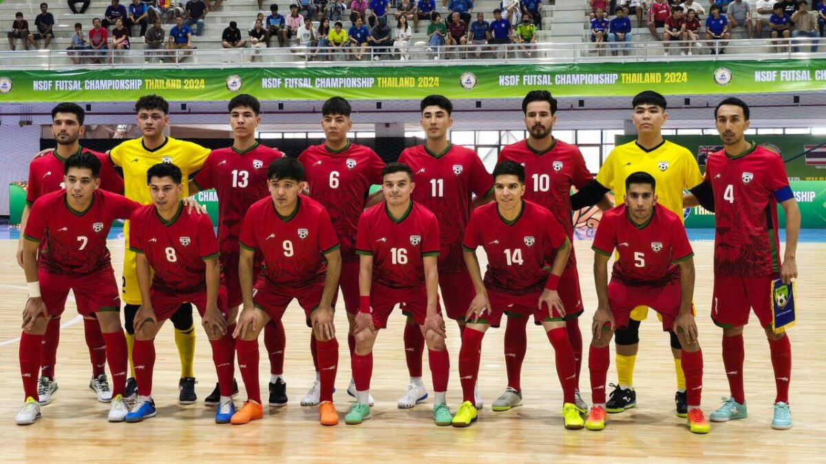阿富汗和马来西亚在 NSDF 五人制足球锦标赛中战平